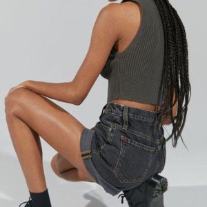 urban outfitters bdg high waisted mom shorts